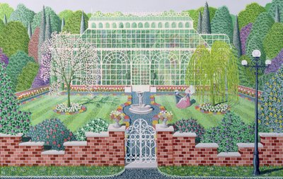 Das Gewächshaus im Park von Peter Szumowski